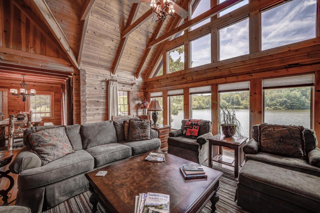 Log Haven Villa Dawsonville Luaran gambar