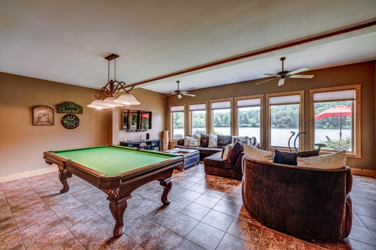 Log Haven Villa Dawsonville Luaran gambar