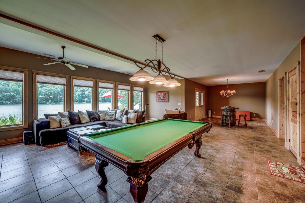 Log Haven Villa Dawsonville Luaran gambar