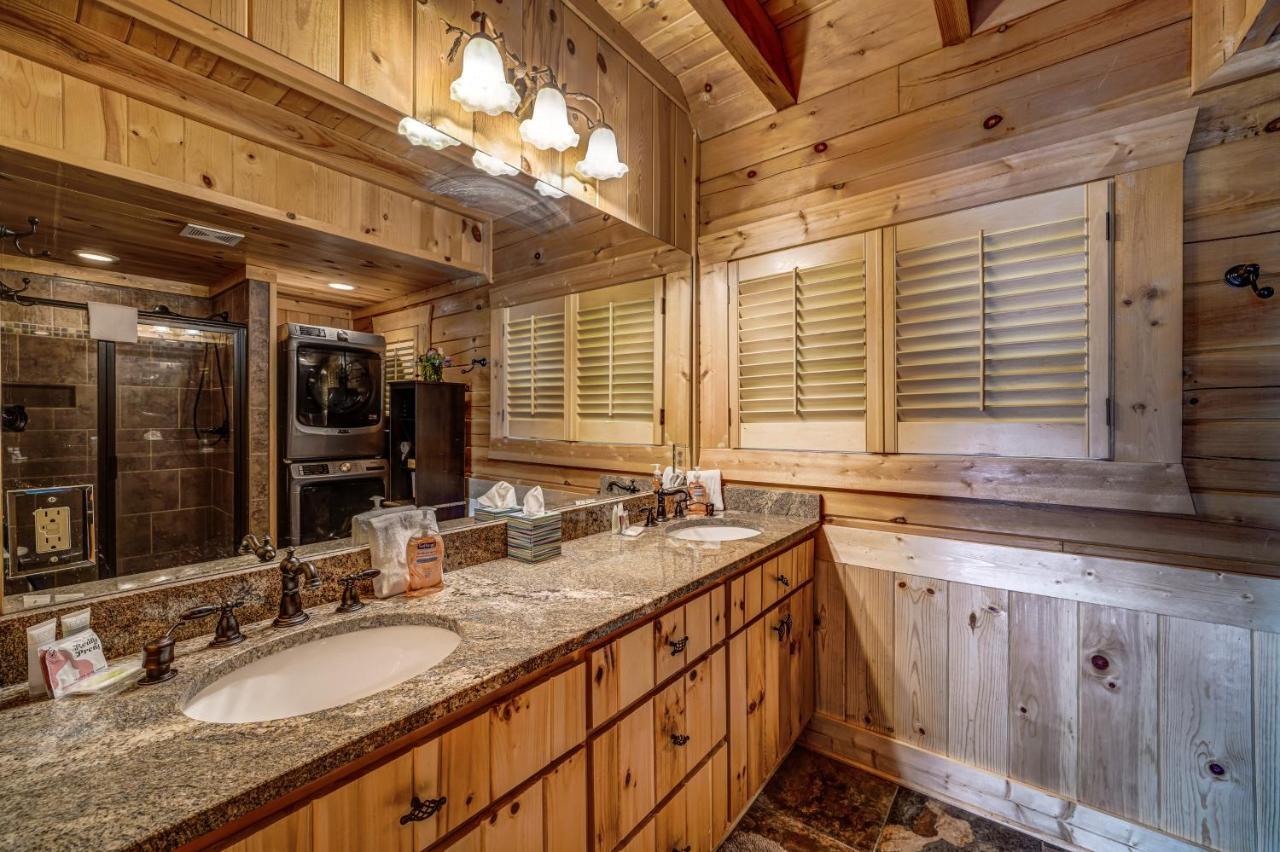 Log Haven Villa Dawsonville Luaran gambar
