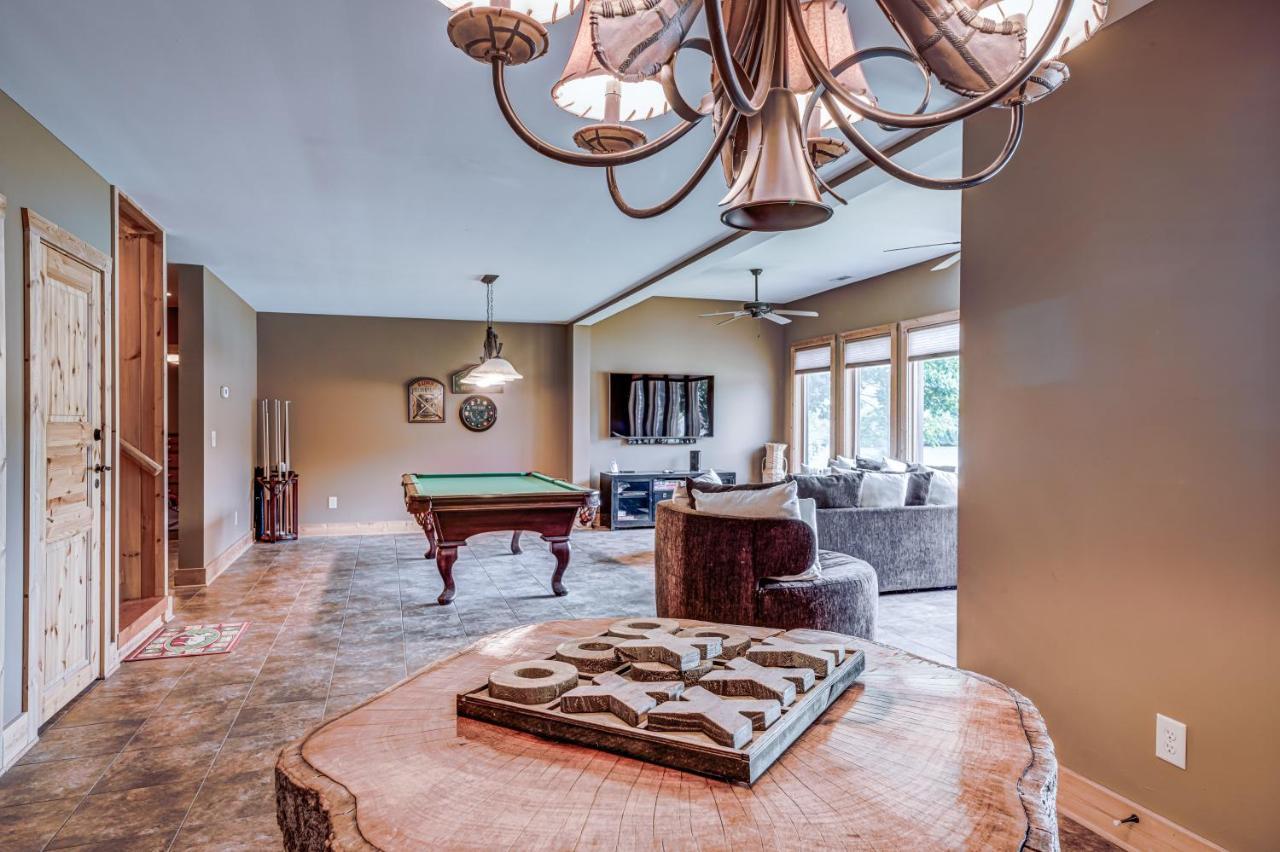 Log Haven Villa Dawsonville Luaran gambar