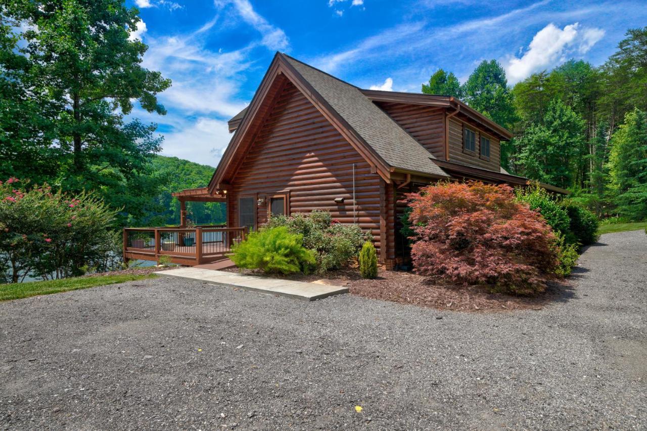 Log Haven Villa Dawsonville Luaran gambar