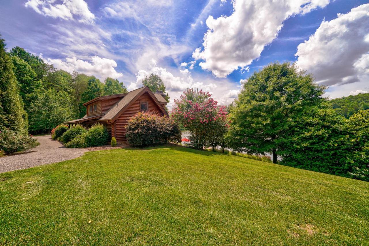Log Haven Villa Dawsonville Luaran gambar
