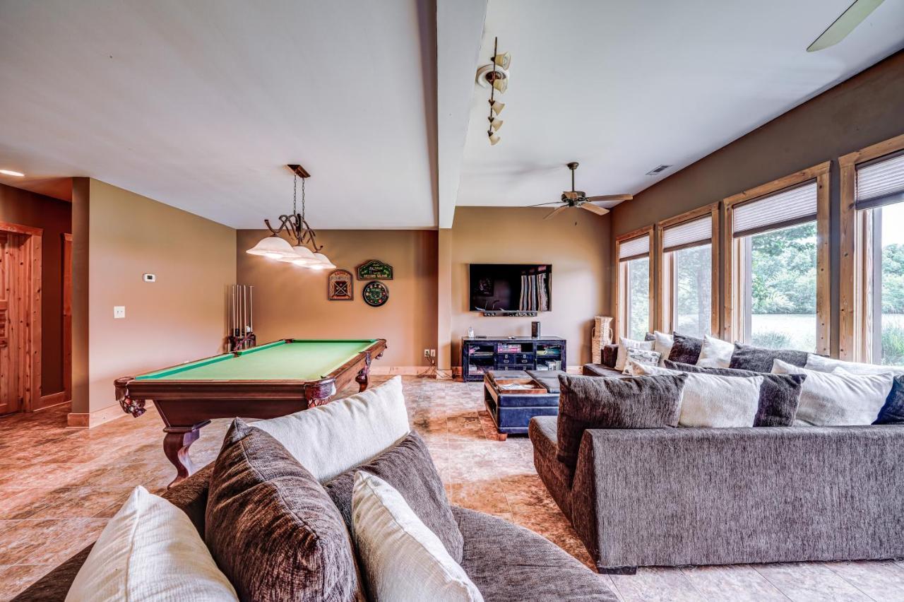 Log Haven Villa Dawsonville Luaran gambar