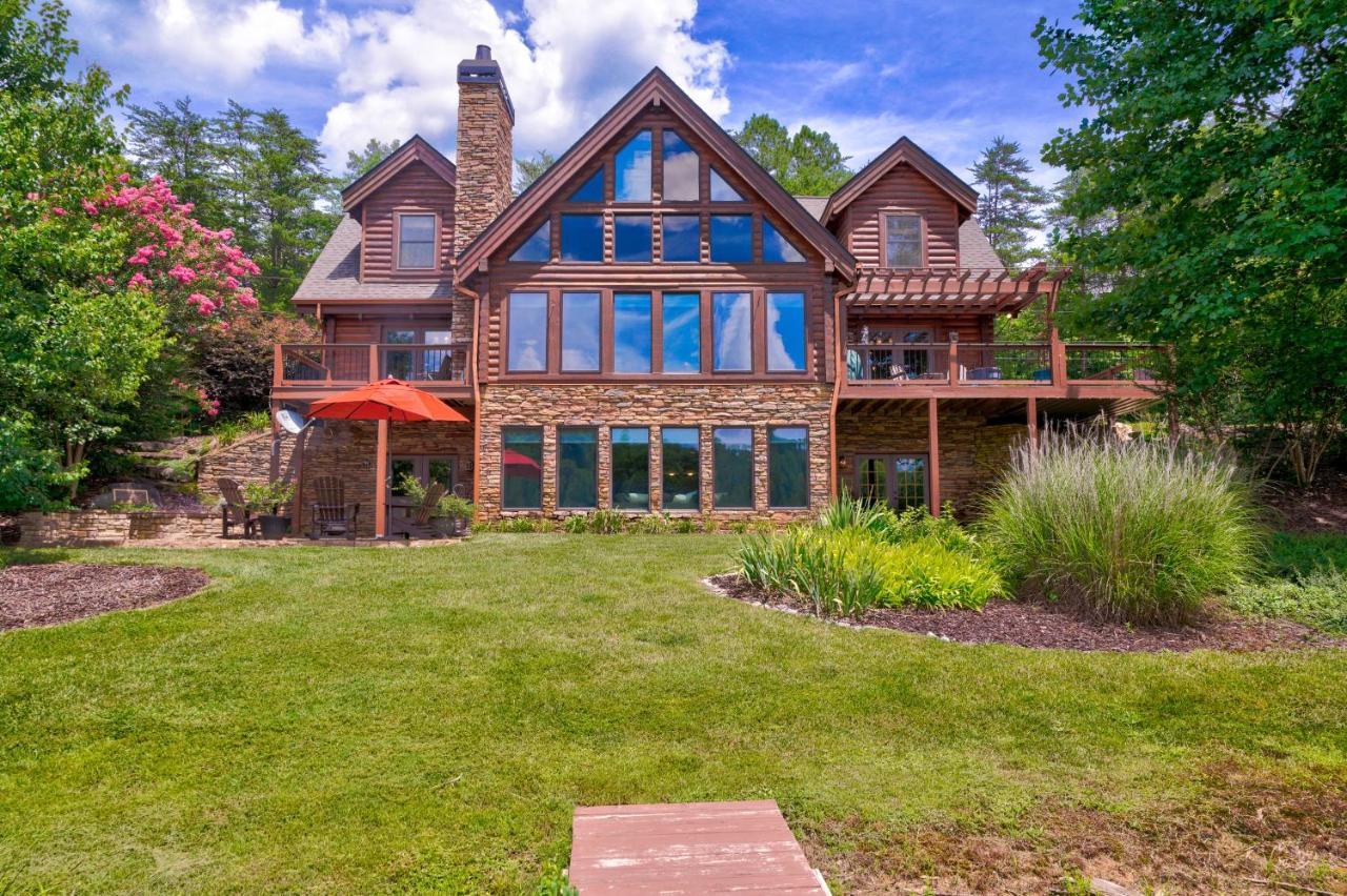 Log Haven Villa Dawsonville Luaran gambar