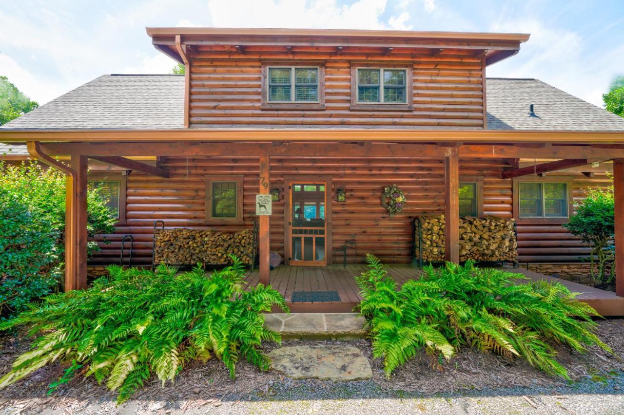 Log Haven Villa Dawsonville Luaran gambar